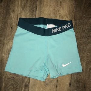 mint nike pro spandex
